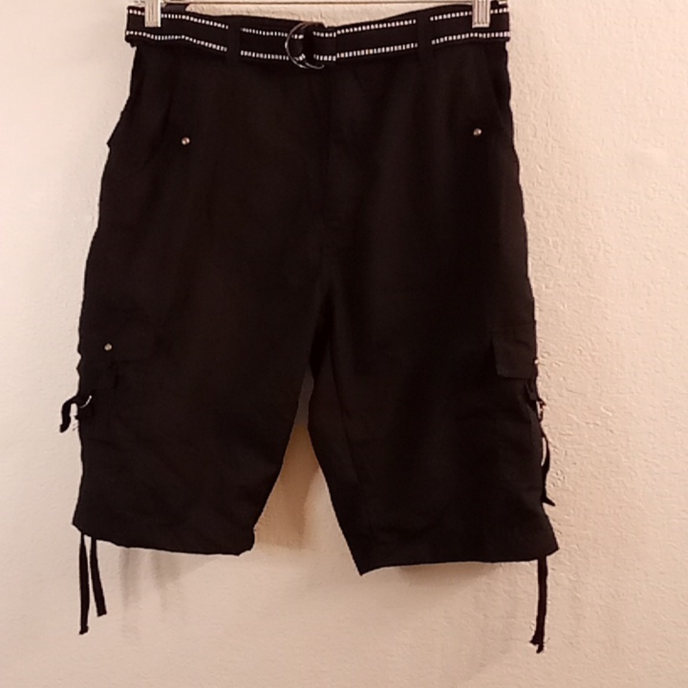 NEW FASHION RESET Registered Trademark Utility, Cargo Men Size 34 Black Color B9